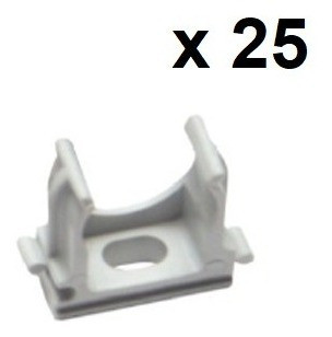 Grampa 1puLG. 25mm Para Caño Rígido X25u Tecnocom 0