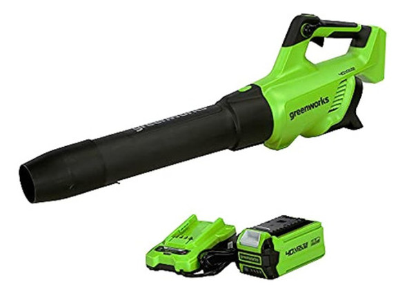 Soplador Axial Inalámbrico Greenworks De 40 V (120 Mph/500 C 0