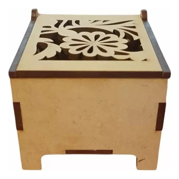 Cajita De Mdf / Fibrofacil  Calada  X 30 Unidades 0