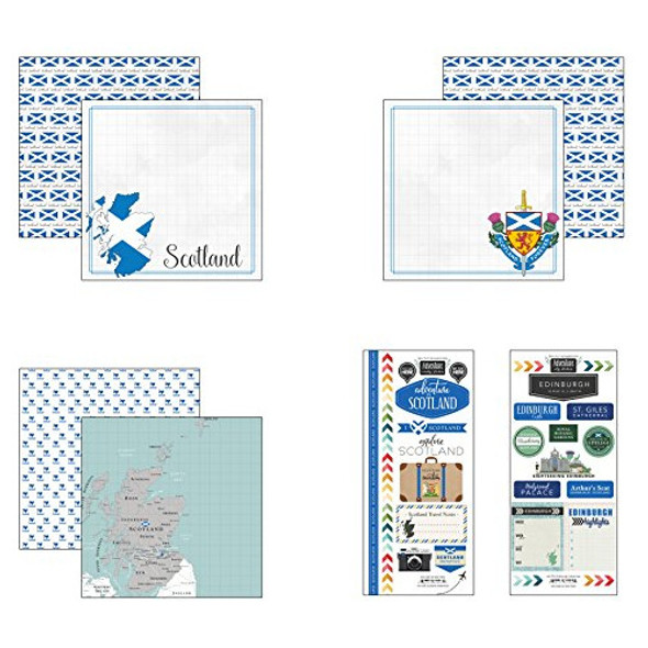 Scrapbook Costumbres Escocia Aventura Scrapbook Kit 0