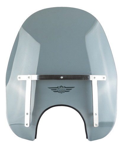 Parabrisas Con Soporte Custom Xl 19  Fume Pro Screen 0