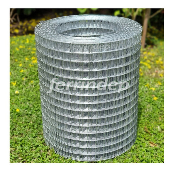 Malla Cerco Electrosoldado Tejido Alambre 25x25mm 40cm X 7m 1