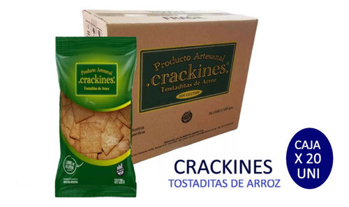 Tostaditas Crackines Por Caja - Mercado De Galletitas 0