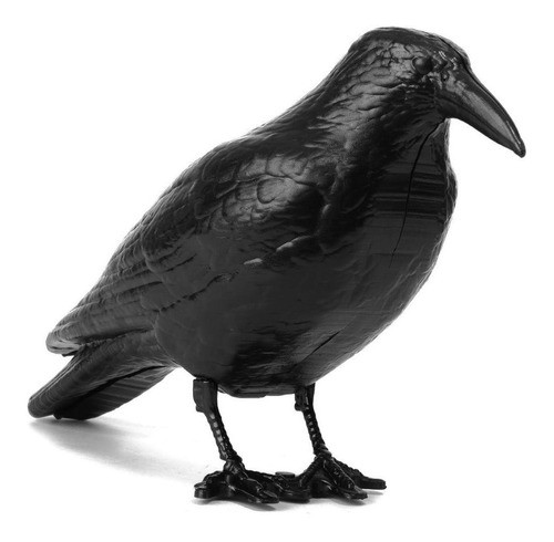 Cuervo Espanta Pájaros Y Palomas Raven Original X 3 Unidades 0