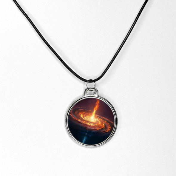 Medalha Arte Resinada Espaço Universo Estrelas 0