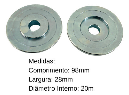 Conjunto Flange Lâmina Para Cortador De Piso Buffalo 1