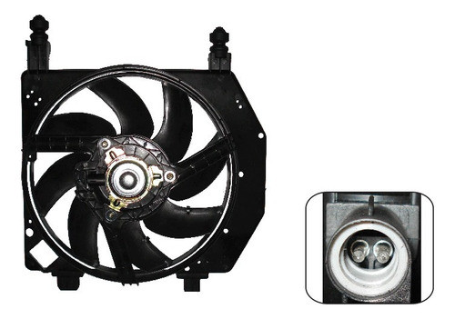 Electroventilador Ford Fiesta Lx N 1.3 Brasil C/a A Motor En 0