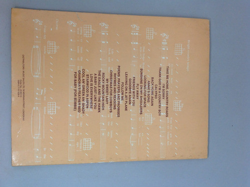 Livro John Denver's Greatest Hits Partituras E Cifras 1