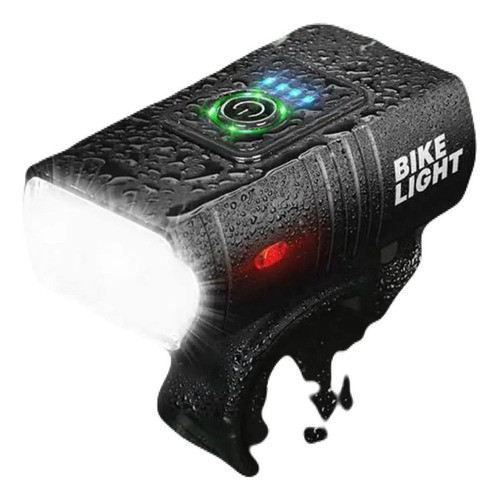 Linterna 5 Leds  P/ Bicicleta Con Soporte Potente Oferta L12 0