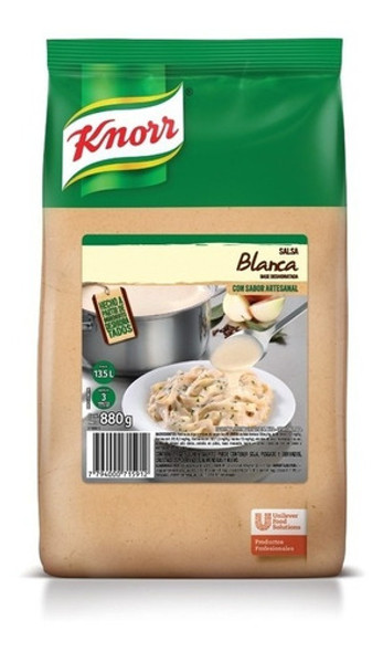 Salsa Blanca Knorr X 880gr Caja 6 Unidades 0