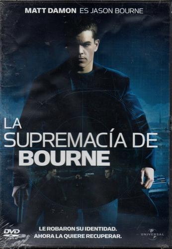 La Supremacía De Bourne - Dvd Nuevo Original Cerrado - Mcbmi 0