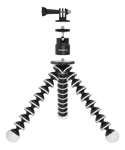 Tripode Sabrent Gp-trpd-tbhd Con Rotula De Bola, Flexible 0