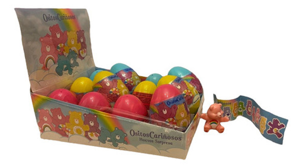 12 Huevos Sorpresa Ositos Cariñositos Con Licencia Original 0