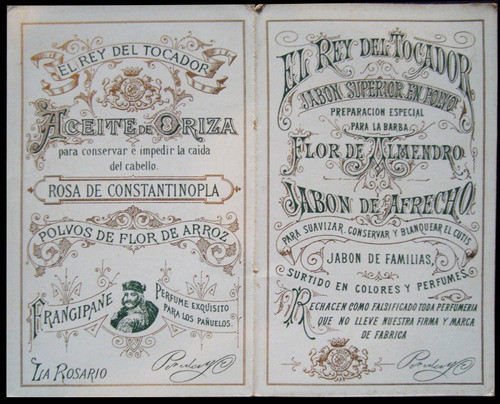 Publicidad. España. Santander. 1895. Casa La Rosario. 23081 1