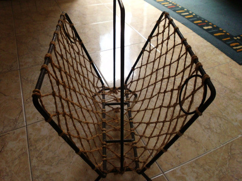 Revistero Vistage En Hierro E Hilo Sisal 1