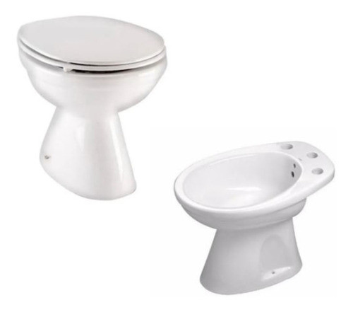 Inodoro Corto Bide Capea Italiana Tapa Inodoro Laqueado 0