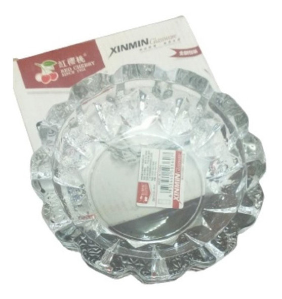 Cenicero Redondo - Vidrio Labrado 0