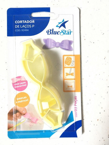 Cortador De Laços M 3 Peças Cada Blue Star 0
