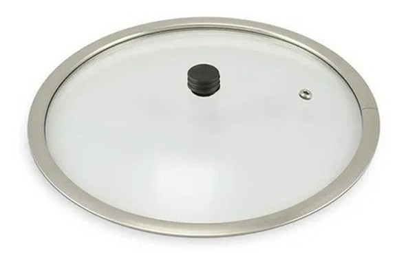 Tampa De Vidro Temperado Com Pino E Rosca Para Panela 28cm 0 Tampa De Vidro Temperado Com Pino E Rosca Para Panela 28cm 0