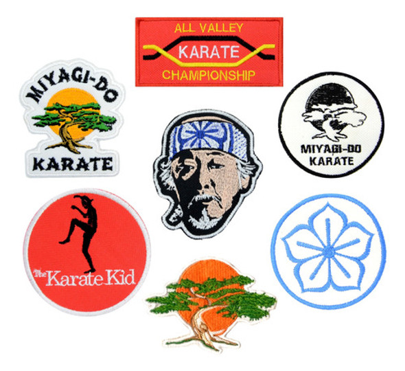 Parche Bordado Karate Kid Cobra Kai Miyagi Traje X Unidad 0
