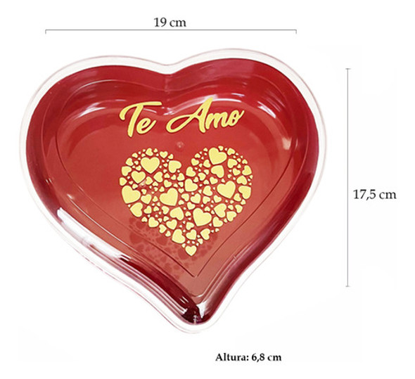 Caixa Coração Personalizada Te Amo Dia Dos Namorados 1