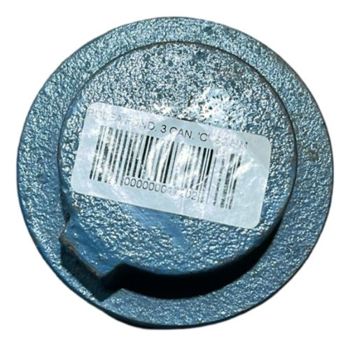 Polea De Fundición Para Correa Serie C 90mm 3canales 0