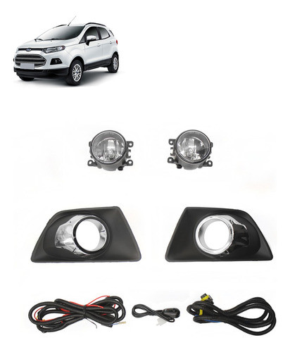 Kit Caminero Ford Ecosport Con Marco Aro Cromado 2013-2017 0
