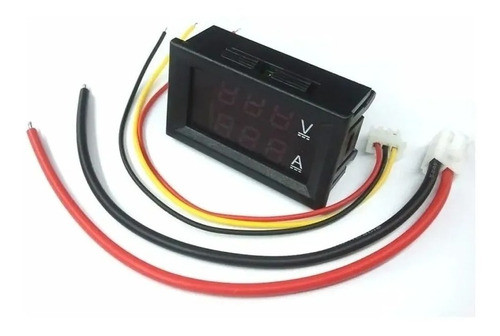 Voltimetro Amperimetro 99.9v 10a Display Rojo Y Azul Arduino 1
