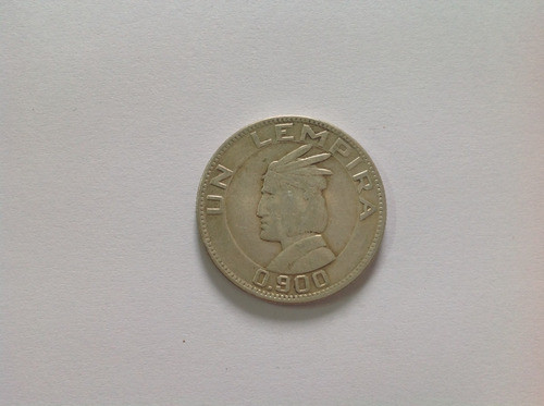 Moeda De Prata 1 Lempira 1935 Honduras - Original! 0