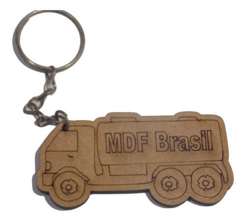 92 Chaveiro Lembrancinha Caminhão Empresa Mdf 0