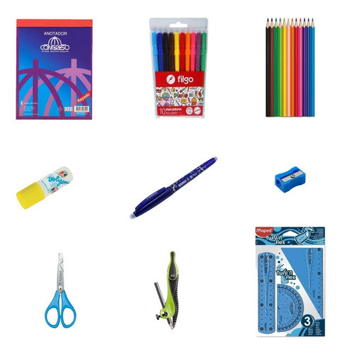 Combo Kit Escolar N°2 Primaria Secundaria 0