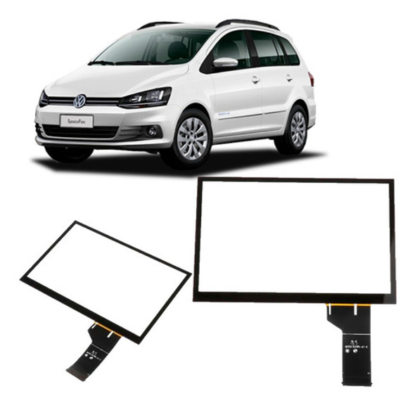 Tela Touch Screen Multimidia Vw Volkswagem Fox 2015 Ate 2022 0
