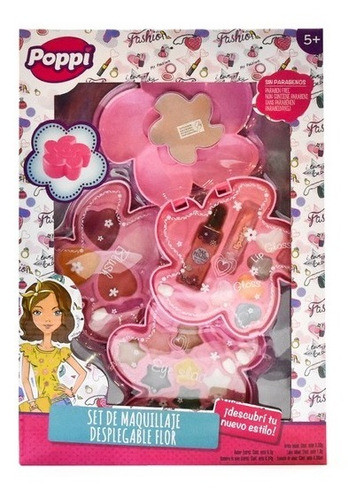 Set De Maquillaje Flor Desplegable Poppi - Sharif Express 0