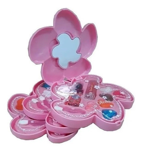 Set De Maquillaje Flor Desplegable Poppi - Sharif Express 1