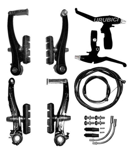 Levas De Freno Pvc+juego Completo  De Frenos V-brake.urubici 0