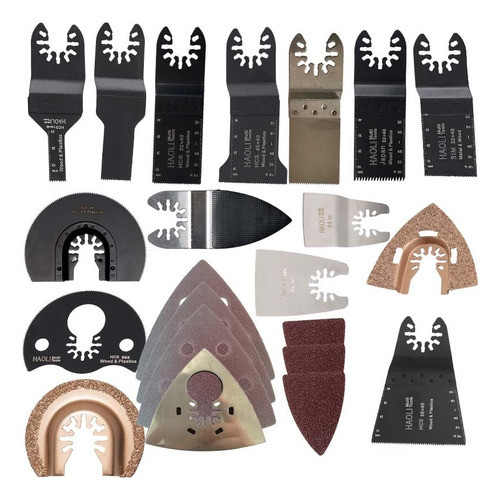 Kit 66 Accesorios Sierra Oscilante Abrasivo Todas Las Marcas 0