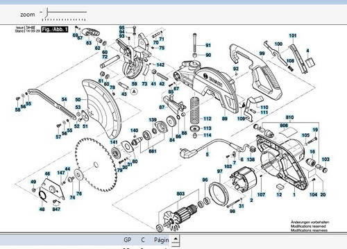 Interruptor Llave Para Ingletadora Bosch Gcm 10 X Original 1