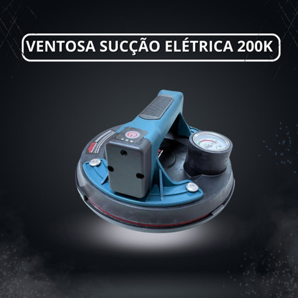 Kit 2 Ventosas Elétricas C/maleta 200kg Vidros Pisos Chapas 1