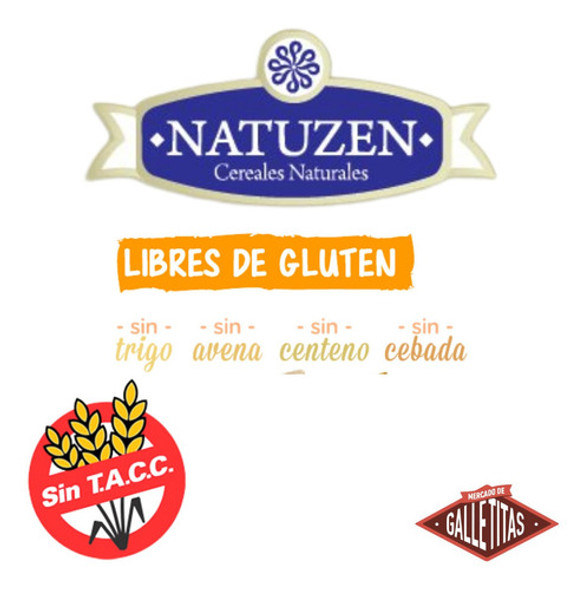 Pack X 5 Rebozador De Arroz Natuzen X 240grs (celiacos) 1 Pack X 5 Rebozador De Arroz Natuzen X 240grs (celiacos) 1