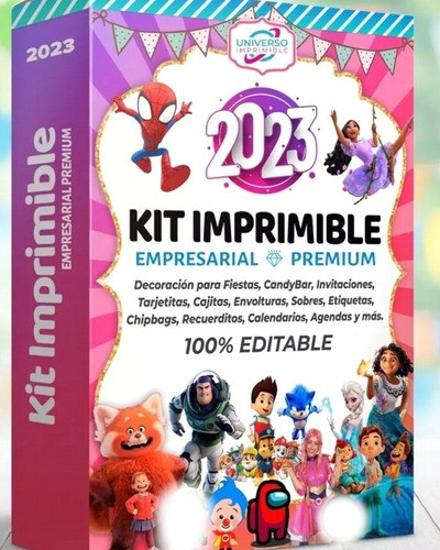 Kit Imprimible Empresarial Premium 2023 Lo Mas Nuevo! 0