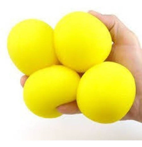 4 Bola Esponja Súper Blanda 3'' Goshman Magia Alberico Magic 1