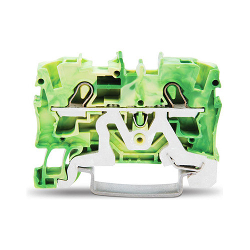 Bornera Tierra Riel Aislada 4mm 0