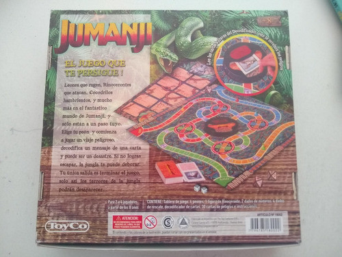 Jumanji El Juego. Fue Usado Solo Una Vez. Está Nuevo 1