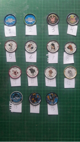 Lote Tazos Lays Coleccionables The Dog Alien Bob Esponja 0