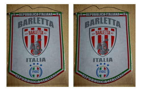 Banderin Grande 40cm Asd Barletta 1922 Italia 0