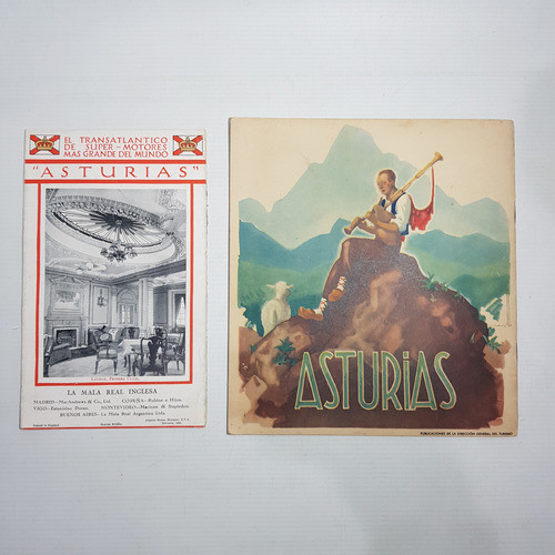 Antiguo Trasatlántico Asturias 1925 Dossier Único Mag 60378 1