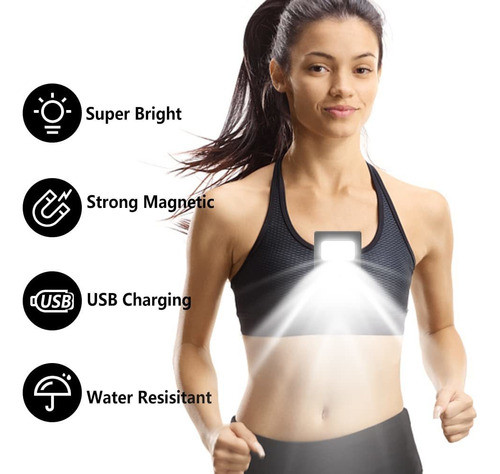 Goando Paquete De 2 Luces Led De Seguridad Para Correr Y Co. 1