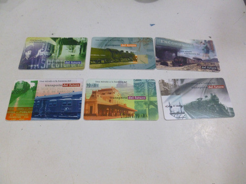 Trenes, Transporte 10 Tarjetas De Telefono,coleccion 0