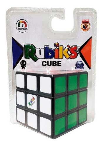 Cubo Magico Rubiks Clasico 3 X 3 Spin Master Mt3 10901 Ttm 0