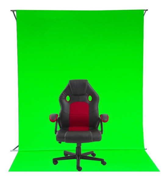 Fondo Infinito Verde Croma Key 2 X 4 Mt - Incluye Estructura 0
